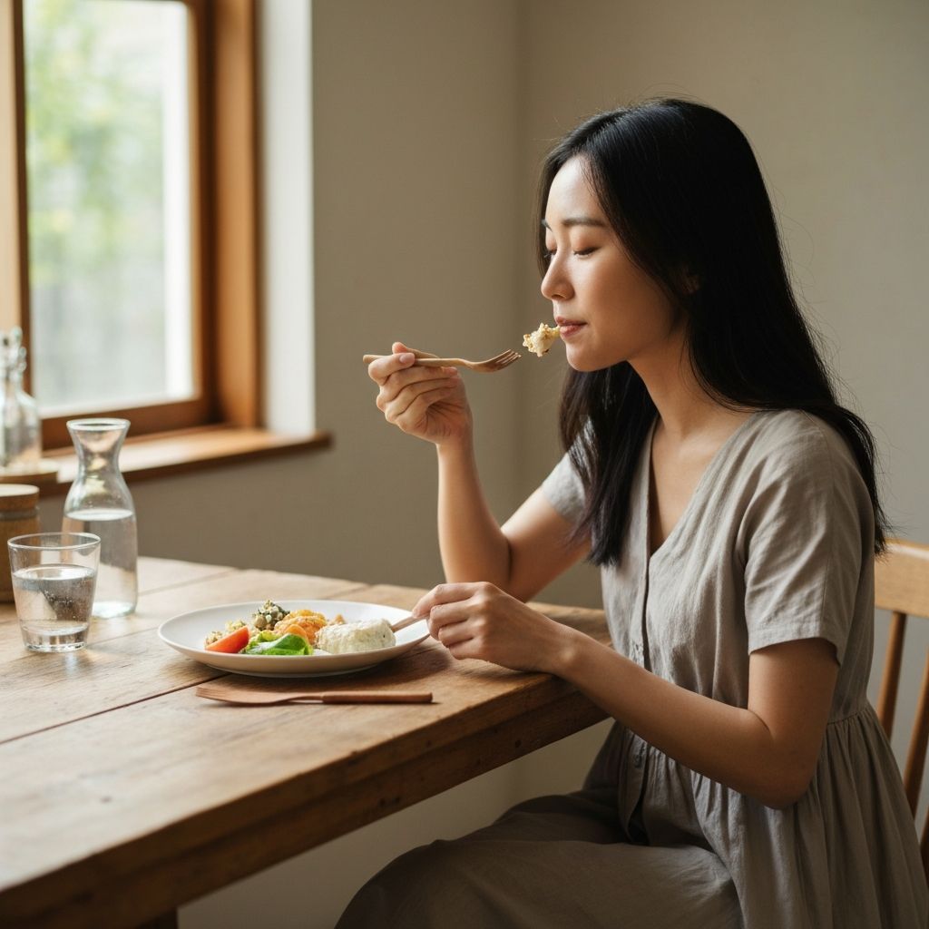 Mindful approach to everyday meals
